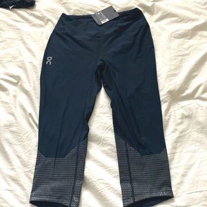 Women’s ON running 7/8 tights . Brand new with tags never worn
